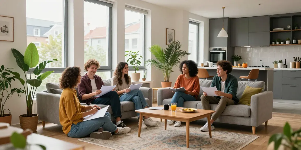 Gemütliche Monteurwohnung Hannover mit modernen Möbeln, ideal für Gruppenaufenthalte.