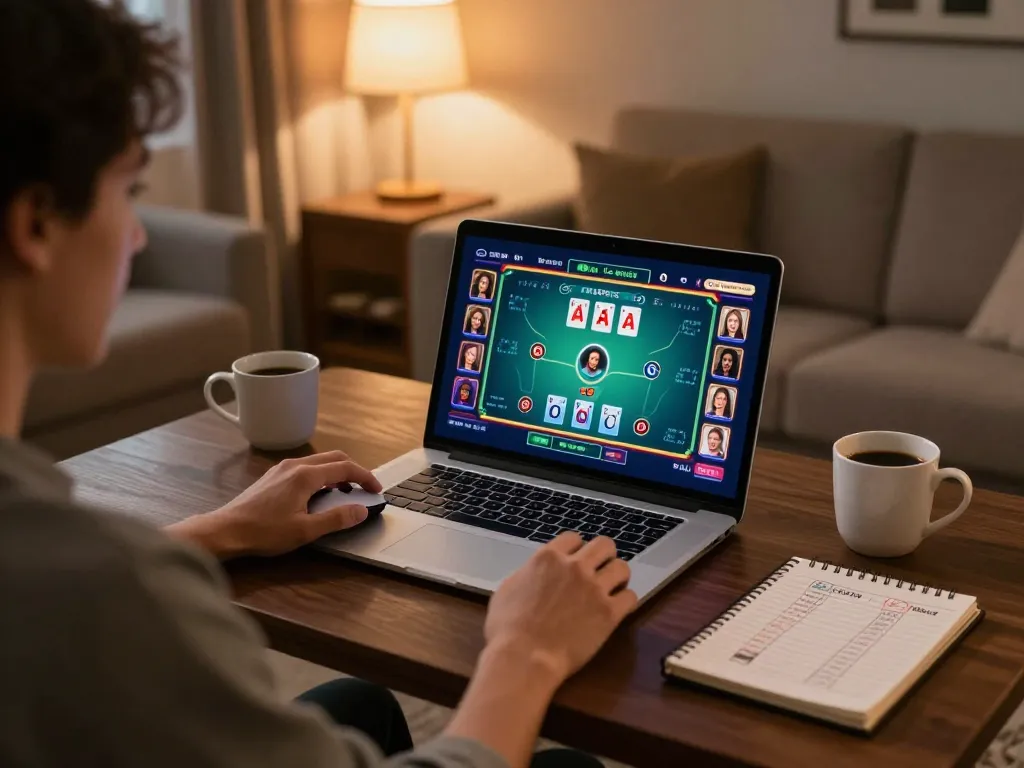 Engage in thrilling online casino games with link vào lc88 in cozy home setting enhancing gaming excitement.