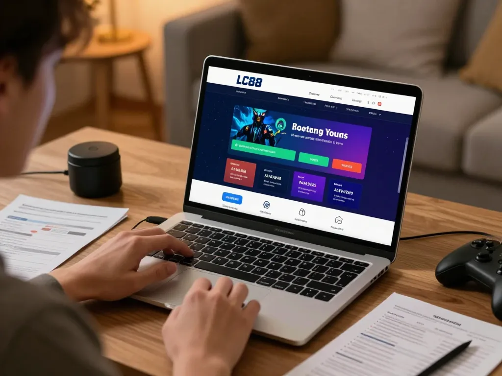 Engaging with the LC88 platform for online betting, focusing on strategic gameplay and responsible gambling.